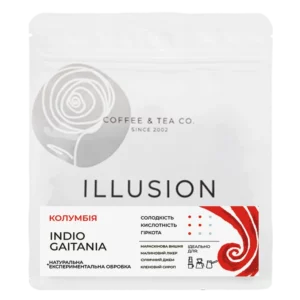 Кава в зернах Illusion Colombia Indio Gaitania 200г