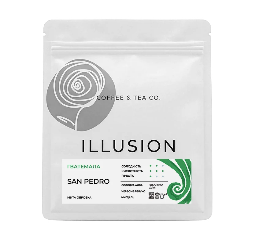 Кава в зернах Illusion Guatemala San Pedro 200г
