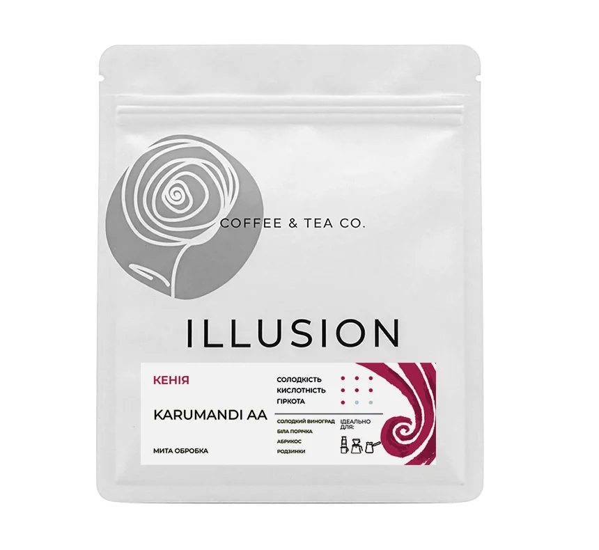 Кава в зернах Illusion Kenya Karumandi AA 200г